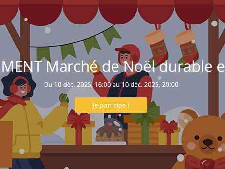 Marché de Noël durable et local