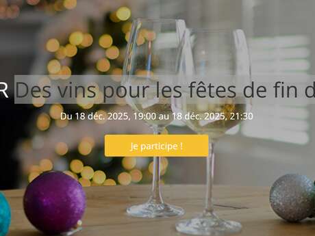 Atelier Des vins pour les fêtes de fin d'année