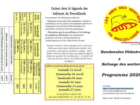 Randonnée "Trémelin" - Les Amis des Sentier de Brocéliande