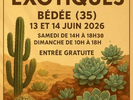 Salon des plantes exotiques - Bédée