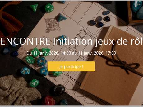 Initation Jeux de rôle