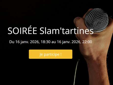 Soirée Slam' Tartines