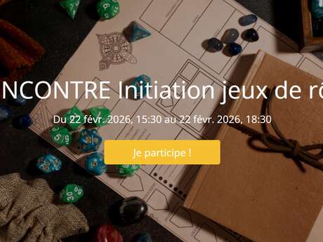 Initation Jeux de rôle