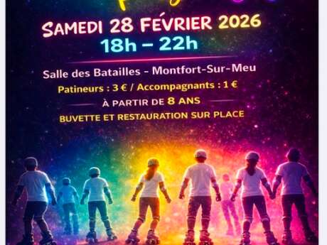 Black Light Roller Party