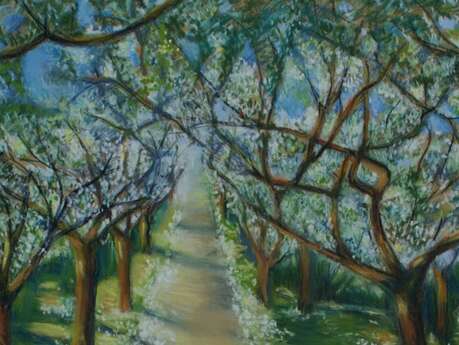Exposition de peintures de Catherine Ruiz et Christiane Davoine Guhur
