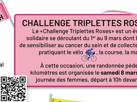 Challenge Triplettes Roses 2025