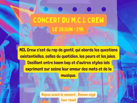 Concert du M.C.L Crew
