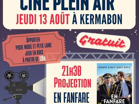 Ciné plein air : projection du film "En fanfare"