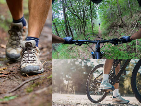 Rando VTT, gravel et pédestre