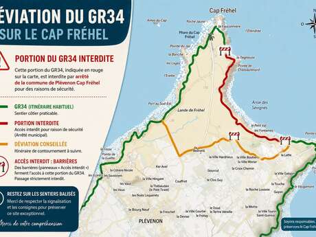 Des landes du cap Fréhel aux deux pointes