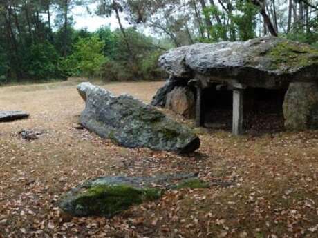 Visite du Dolmen des Tablettes