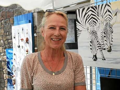 Exposition de peintures d'Elizabeth  Le Grezause