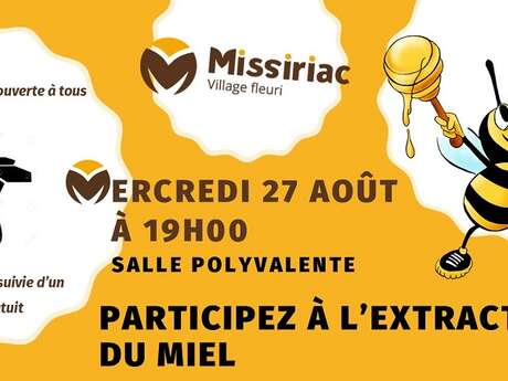 Extraction de miel à Missiriac