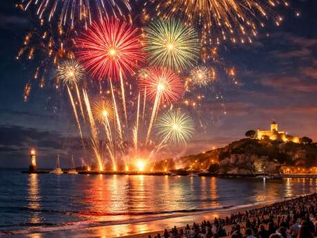 Feu d'artifice du Trez-Hir