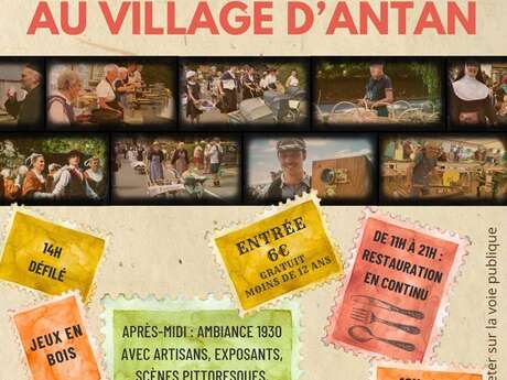 Fête du bois au village d'Antan