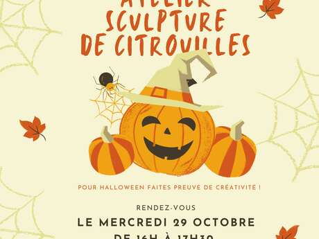ATELIER SCULPTURE DE CITROUILLES
