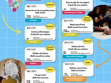 Semaines de la Petite Enfance en Pays d’Iroise