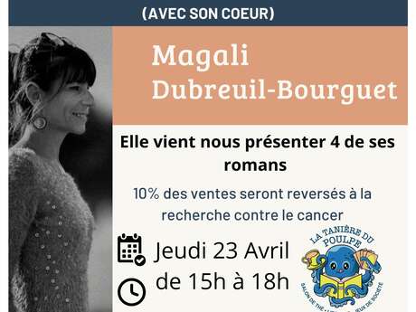 Séance dédicace de Magali Dubreuil Bourguet
