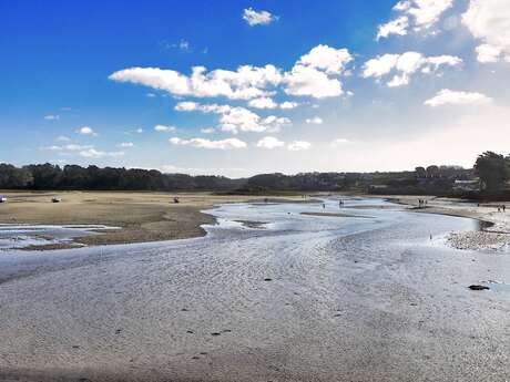 Exploration de la ria à pied