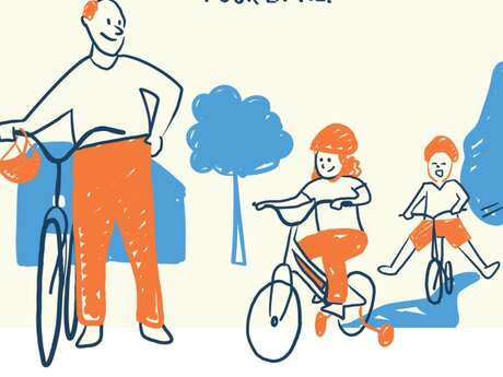Mai à vélo à Locminé : atelier de réparation