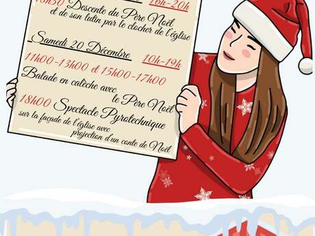 Marché de Noël & Spectacle Pyrotechnique - Bédée