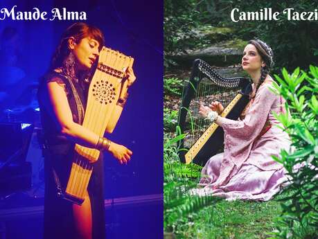 Concert de Camille Taezi et Maude Alma - harpe et chant celtique