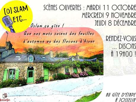 Scène slam - O Slam ça gîte ! Scène slam - O Slam ça gîte !