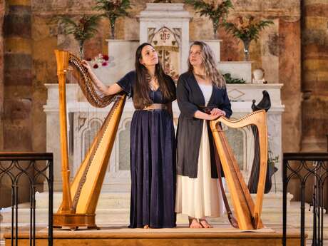 Concerts chant et harpe celtique du duo "les voix de Marie"