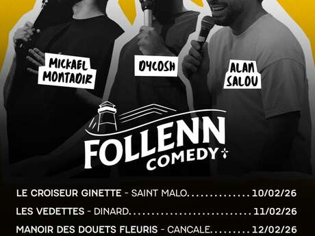 Soirée Follenn Comedy - Stand up