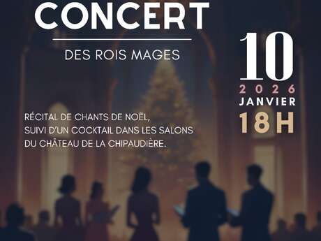 Concert des Rois Mages à la Chipaudière