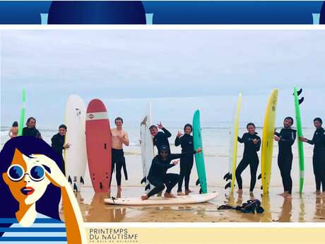 [COMPLET] Initiation surf avec Presqu’île Surf School