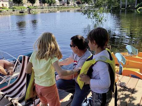 Location de pédalos - Saint-Nicolas-des-Eaux