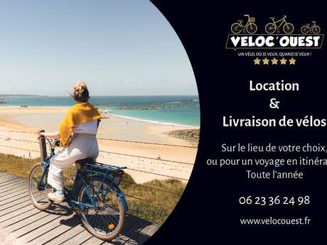 Livraison de vélo à domicile - Véloc'Ouest