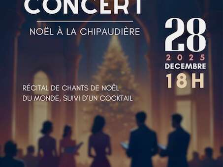 Concert de Noël à la Chipaudière