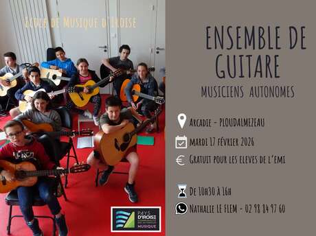 Stage ensemble de guitare