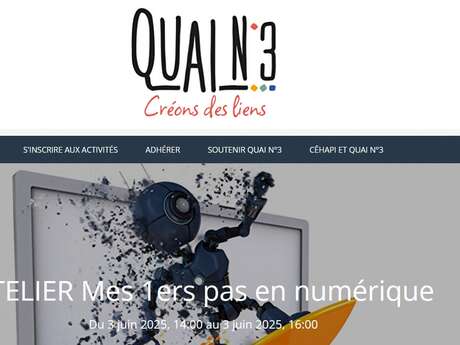 Atelier numérique - Quai N°3-Cêhapi