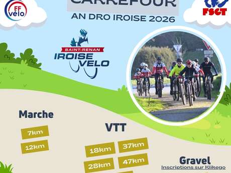 Randos vtt marche gravel An dro Iroise