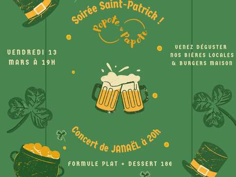 🍀SOIRÉE SAINT-PATRICK 🍀