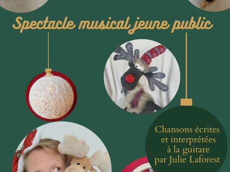 Spectacle musical jeune public "Bientôt Noël"