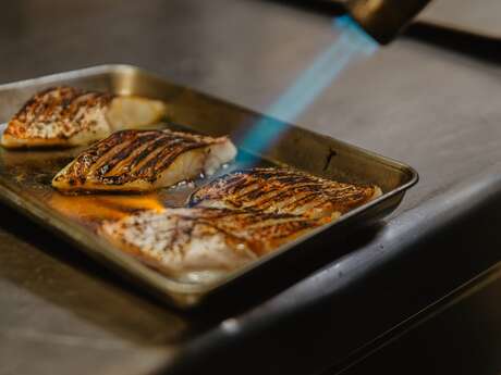 Cours de cuisine à La Butte - Les Poissons blancs