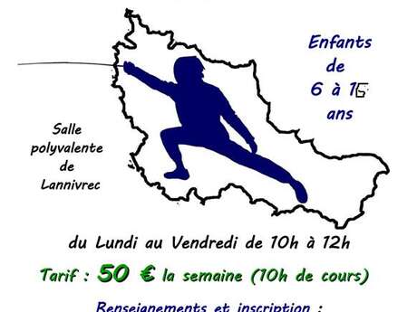Stage de découverte de l'escrime (6 à 15 ans)