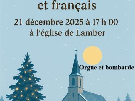 Veillée de Noël à l'église de Lamber