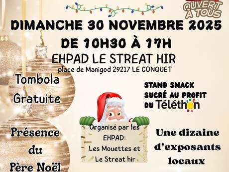 Marché de noël à l'EHPAD du Streat Hir