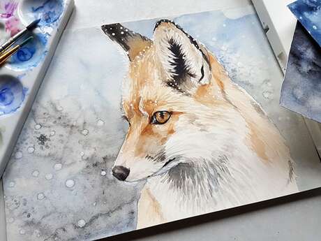 Atelier "fabrique ta peinture naturelle et peint les animaux comme au Moyen-age"
