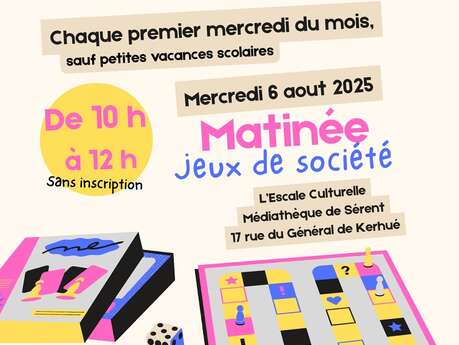 Matinée jeux de société