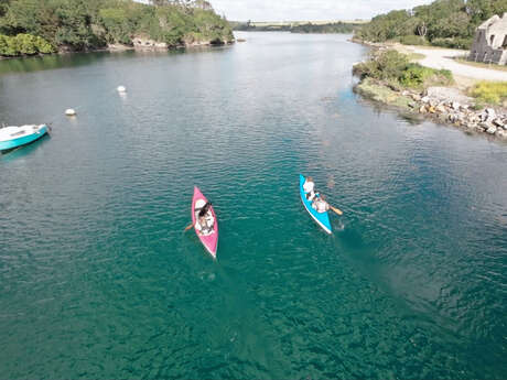 Balade canoë sur l'aber Ildut
