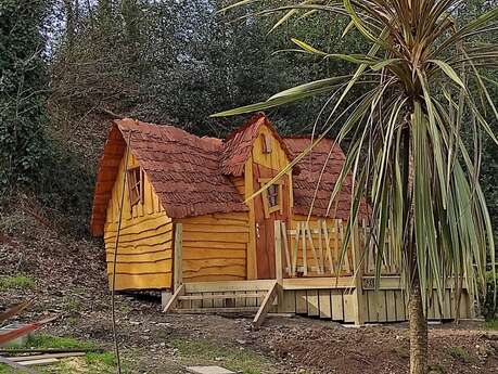 La cabane féérique du Domaine du Roc