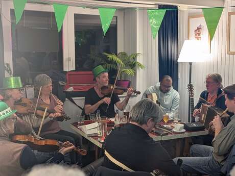 Session de musique irlandaise - Scène ouverte