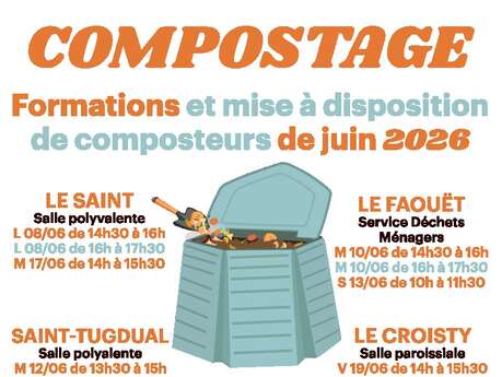 Formation d'initiation au compostage à Le Croisty