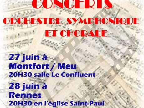 Concert orchestre symphonique et chorale